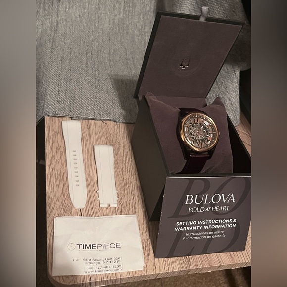 Bulova Classic Automatic Skeleton Dial Men's Watch - Picture 2 of 2